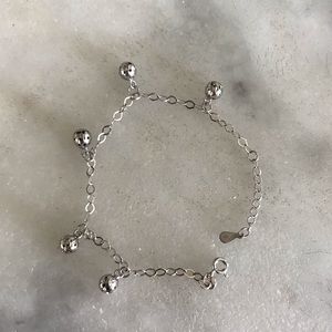 Silver Ball Bracelet